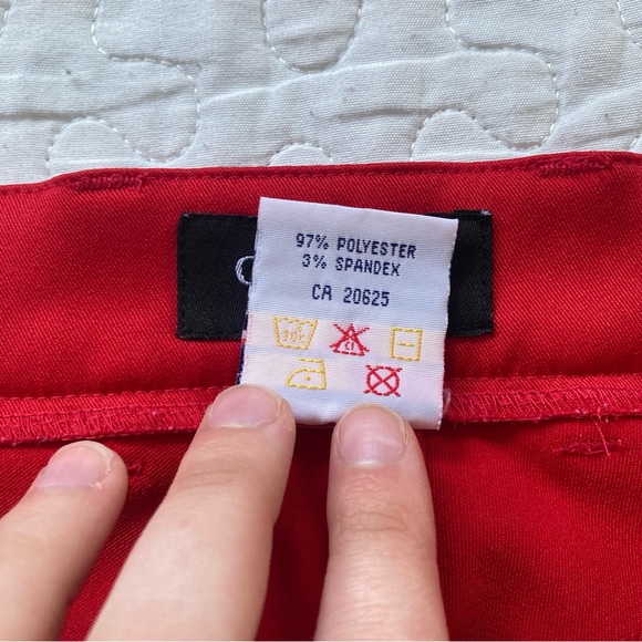 Vintage 00s Cherry Red Guess Pants 🍒 - Picture 9 of 9